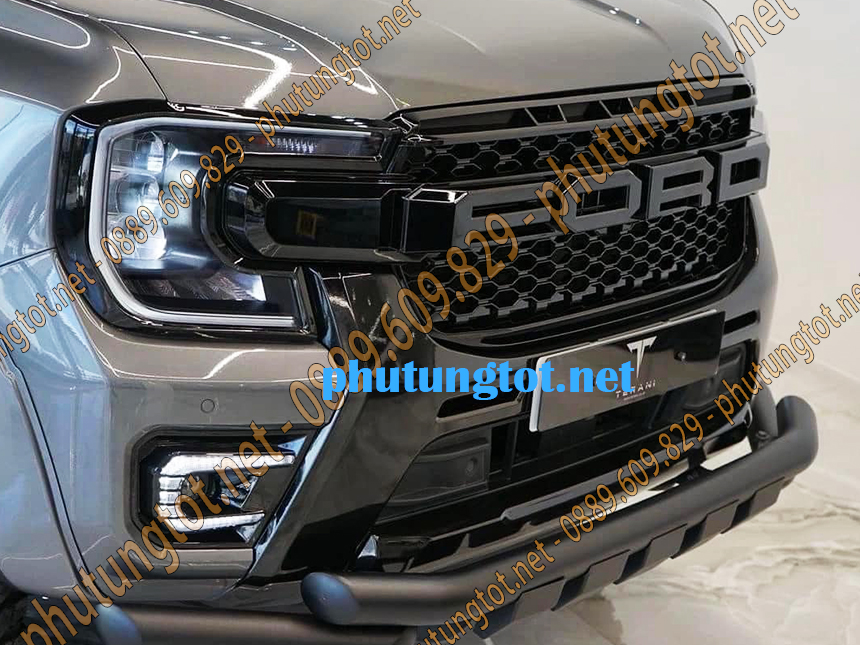 Cản sắt trước xe Ford Ranger
