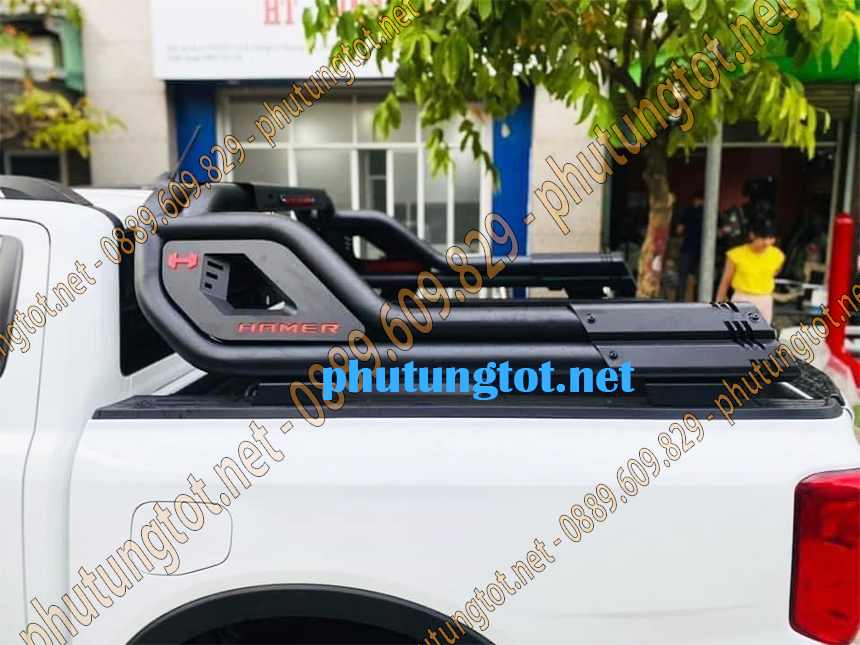 Thanh thể thao hamer kép xe Ford Ranger